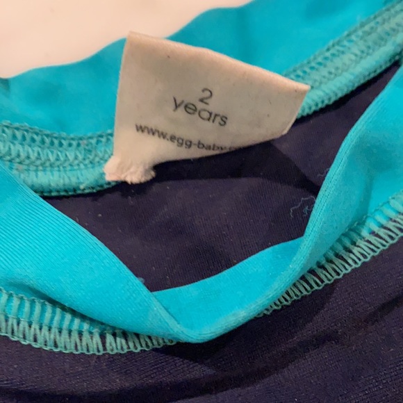 EGG by susan lazar rash guard size 2 years - Picture 3 of 6